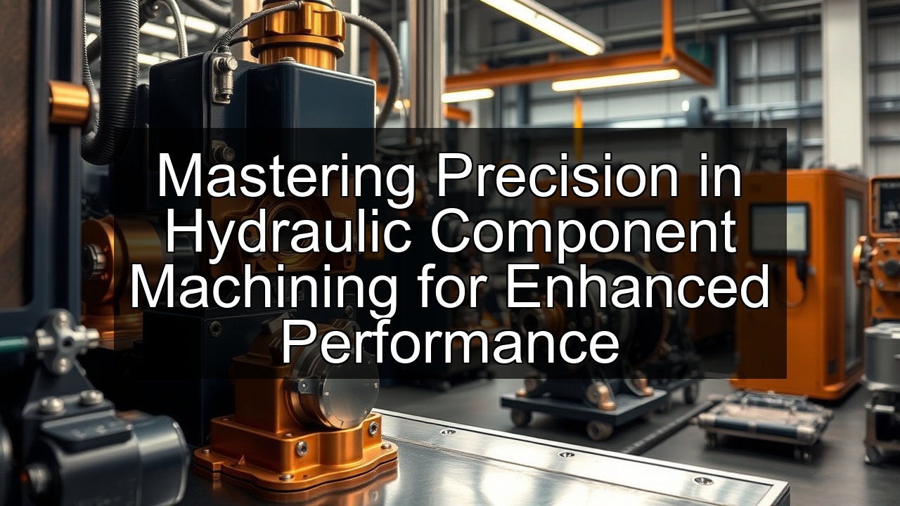 acetal component hydraulic quality control hydraulic machining services machining