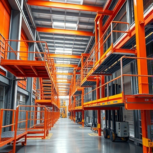 ergonomic industrial platforms stairs industrial work platforms mezzanine