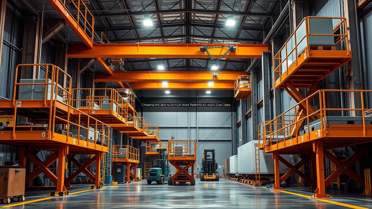 reputation industrial work platforms aluminum platforms height